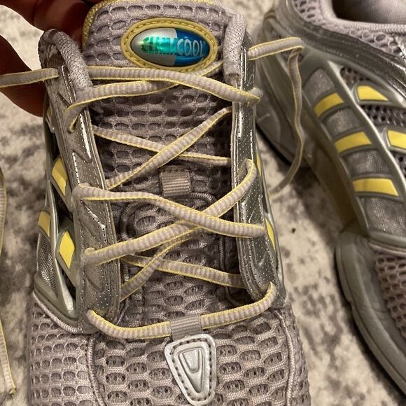 Adidas Climacool Adiprene 2004 YS6 621001 Silver Running Shoes Women Size 11 GUC - Picture 9 of 9